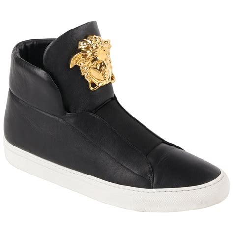 versace medusa head high top sneakers|versace medusa aevitas.